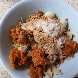 หมี่เหลืองแห้งน่าตาจะดีไปไหน 😜😜