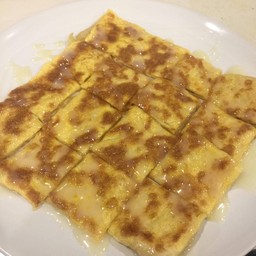 โรตี-ไข่ราดนม