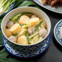 ต้มจืดเต้าหู้หมูสับ