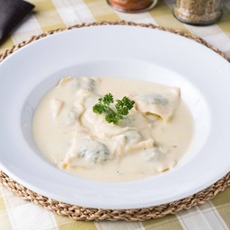 122. Ravioli di Spinaci alle Noci