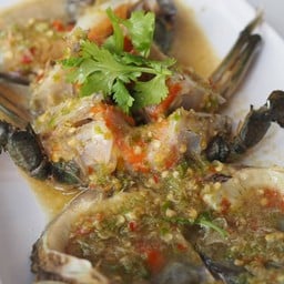 ปูไข่ดอง,กั้งดอง