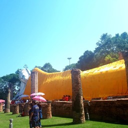 พระนอนวัดขุนอินทประมูล ยาวเป็นอันดับ 2