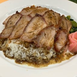 ข้าว+หมูแดง