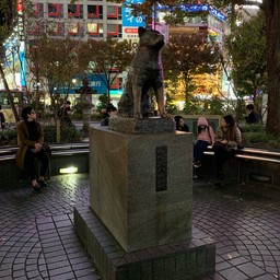 Hachiko Memorial Statue