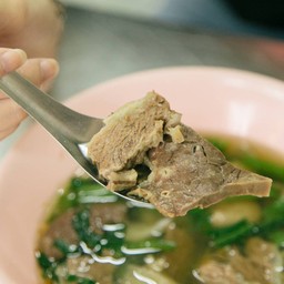 เกาเหลาเนื้อเปื่อยตลาดพลู (ต.จันทร์เพ็ญ) ตลาดพลู