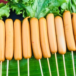 ไส้กรอกไก่หนังกรอบเล็ก