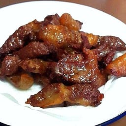 เนื้อแดดเดียวมันแทรก