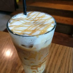 Iced Sea Salt Caramel Latte