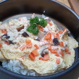 ข้าวไข่ข้นกุ้ง