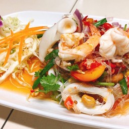ยำวุ้นเส้นทะเล