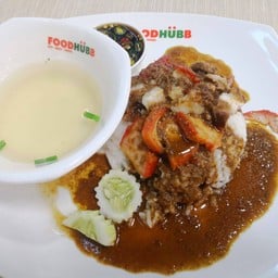 ข้าวหน้าเป็ด-หมูแดงท่าอิฐ