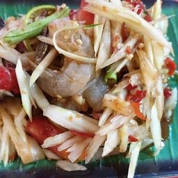 ตำกุ้งสด