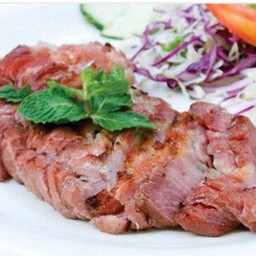 สันคอหมูรมควัน