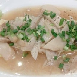 เต้าหู้ราดซอสเห็ด