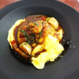 ข้าวไข่ข้นต้มยำกุ้ง​