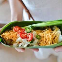 เปาะเปี๊ยะสดสีครีม