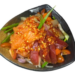 ยำปลาดิบรวม