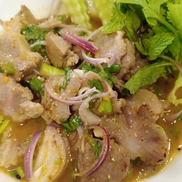 ลาบหมูย่าง