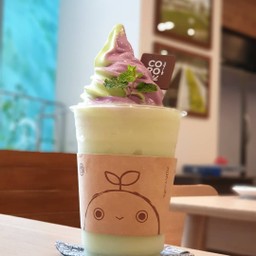 Tomi Melon Yoghurt Float
