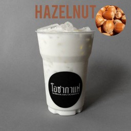 Hazelnut Fresh milk - เย็น