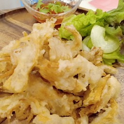 เห็ดรวมชุบแป้งทอด