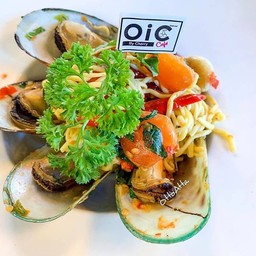 Keto สปาเก็ตตี้ผัดขี้เมาซอสหอยแมลงภู่นิวซีแลนด์