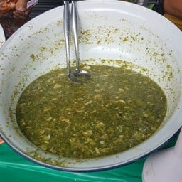 น้ำจิ้มซีฟู้ดน้ำพริกกะปิ ตลาดพรานนก ป๊อก ภา