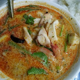 ต้มยำกุ้งหมึก (น้ำข้น) (เล็ก)