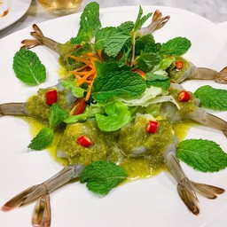 กุ้งแช่น้ำปลา