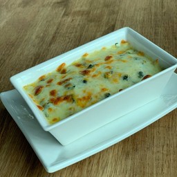 ผักโขมอบชีส