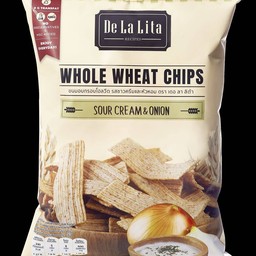 Whole wheat chip Sour cream & onion 70g.