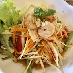 ตำไทกุ้งสด