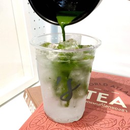 Iced Matcha With Water