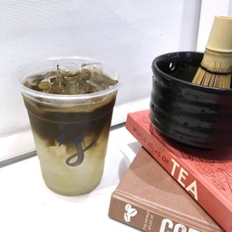 Iced Hojicha With Water