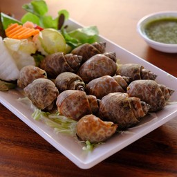 หอยหวานเผา