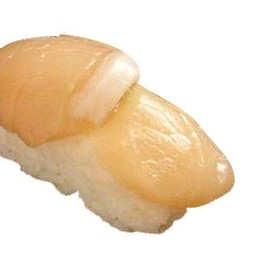 หอยเชลล์ Scallop sushi
