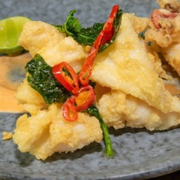 Tempura Squid Black or White