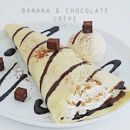 chocolate banana crepe