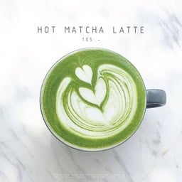 Hot Matcha Greentea Latte