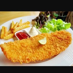 สเต็กปลาทอด