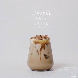 Iced Caramel Cafe Latte