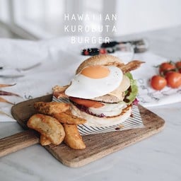 Burger Hawaiian Kurobuta