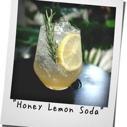 Honey Lemon tea or soda