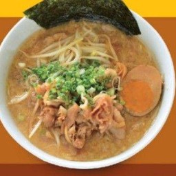 ราเม็งซุปมิโซะใส่หมูสไลด์