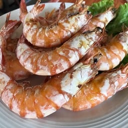 กุ้งแชบ๊วยเผา