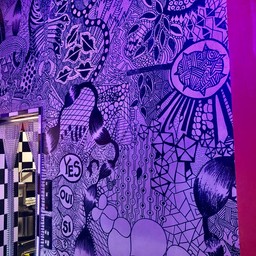 ลวดลายวาดบนฝา