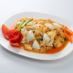 เนื้อปูผัดผงกระหรี่