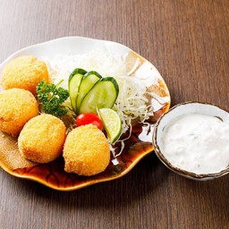 หอยเชลล์ชุบแป้งทอด