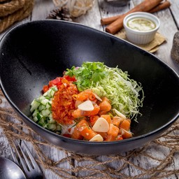 ข้าวแซลมอนแซ่บ