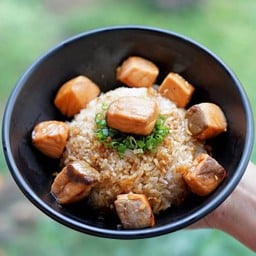Salmon Cubes Bowl